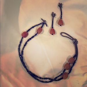 Tribu Rigaux Parisian earring and necklace combo